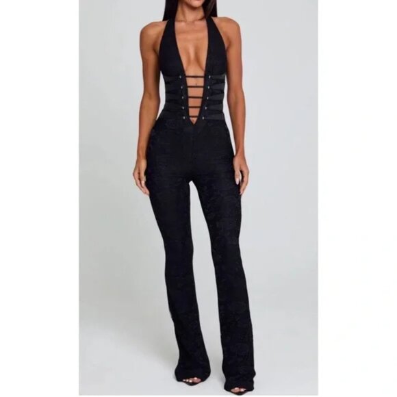 Outcast Pants - Outcast Sawyer Jumpsuit in Black Size XS